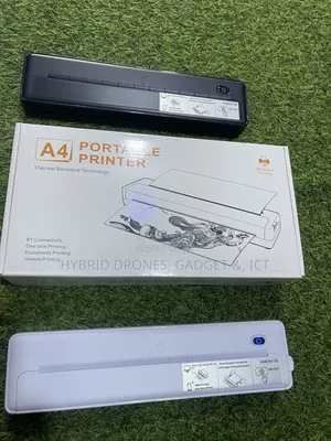 Bluetooth A4 Wireless Thermal Printer for All Use +100papers