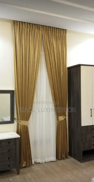 Luxury Gold Curtain