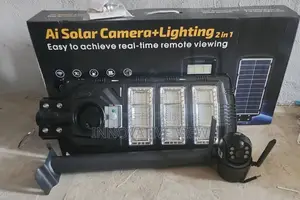 Solar Street Light With PTZ Camera 4g