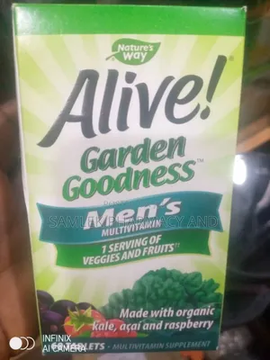 Nature's Way Alive! Garden Goodness Men's Multi -60tabs