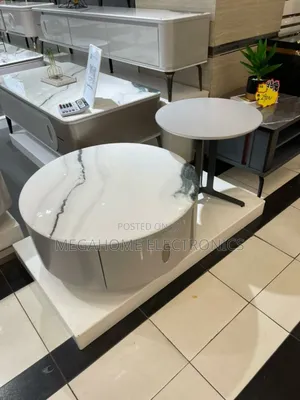 Marble Table With Drawer