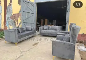 7seater Fabric Sofa Can Be Made in Colors of Your Choice