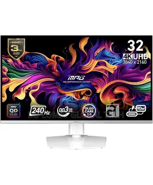 Msi MPG 321urxw Qd-Oled 32-Inch 3840 X 2160 240 Hz White