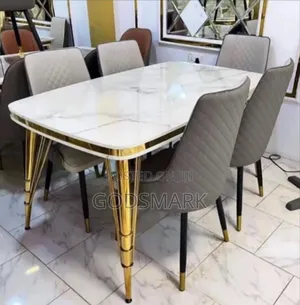 Marble Dining Set for Living Room.