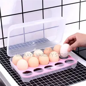 15 Grids Modernized Transparent Egg Rack Souvenir Bulk
