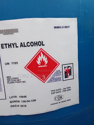 Ethyl Alcohol 250kg