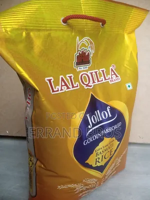 Lal Qilla Jollof Golden Extra Long Grain Basmati Rice - 5kg