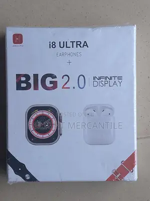 Hiwatch Plus I8 Ultra Smart Watch Plus Ear Buds