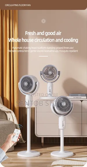 Rechargeable Standing Fan