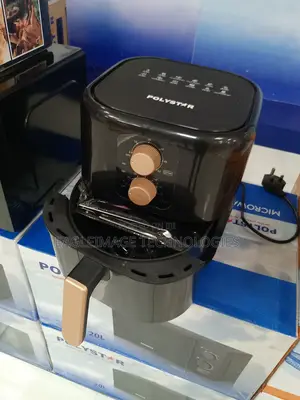 Stylish Polyster Pv-K5afm Air Fryer-Sleek Black Finish