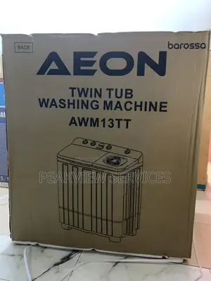 Aeon Twin Tub 13kg – Powerful Spin, Maximum Efficiency