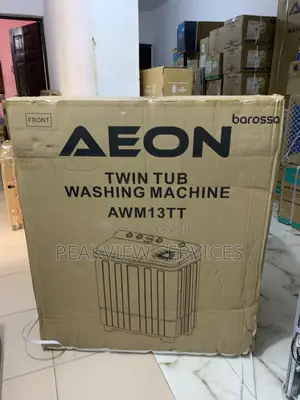 Aeon Twin Tub Washer – 13kg Capacity, Saves Time Energy