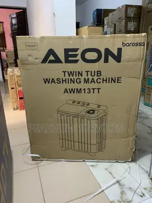 Aeon 13kg Washer – Dual Power, Double Clean