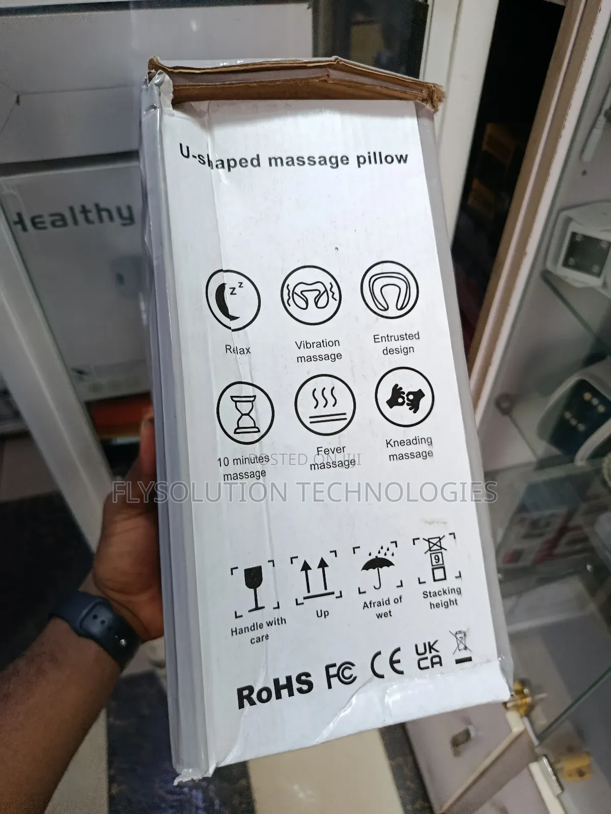 U-Shaped Massage Pillow