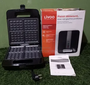 Powerful Livoo Waffle Maker 4 Face