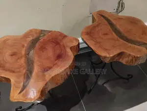 Stylish Epoxy Side Table
