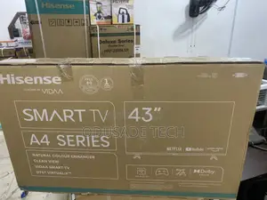 Hisense 43" Led Smart Tv – Perfect Size, Perfect Picture