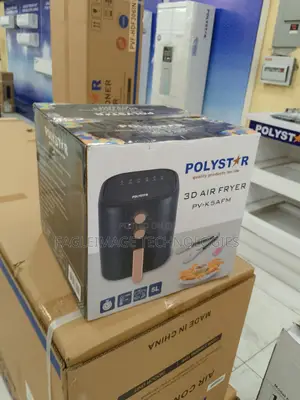 Kitchen-Perfect Polystar Pv-K5afm Air Fryer- Everyday Tool