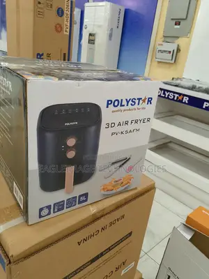 Non-Oily Polystar Pv-K5afm Air Fryer- Healthy Lifestyle