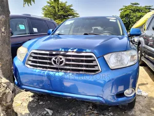 Toyota Highlander Limited 2010 Blue