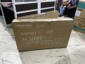 Hisense 43" Led Smart Tv – Bright Colors Sharp Details