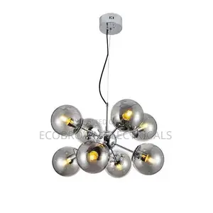 Modern Glass Bubble Lamp Round Light Fixture for Your Home