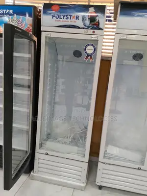 Transparent Polystar Pv-Sc495l Chiller- Clear Glass Display