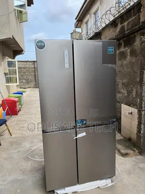 Large Capacity Hisense Rs87ws Side-by-Side Fridge–634 Litres