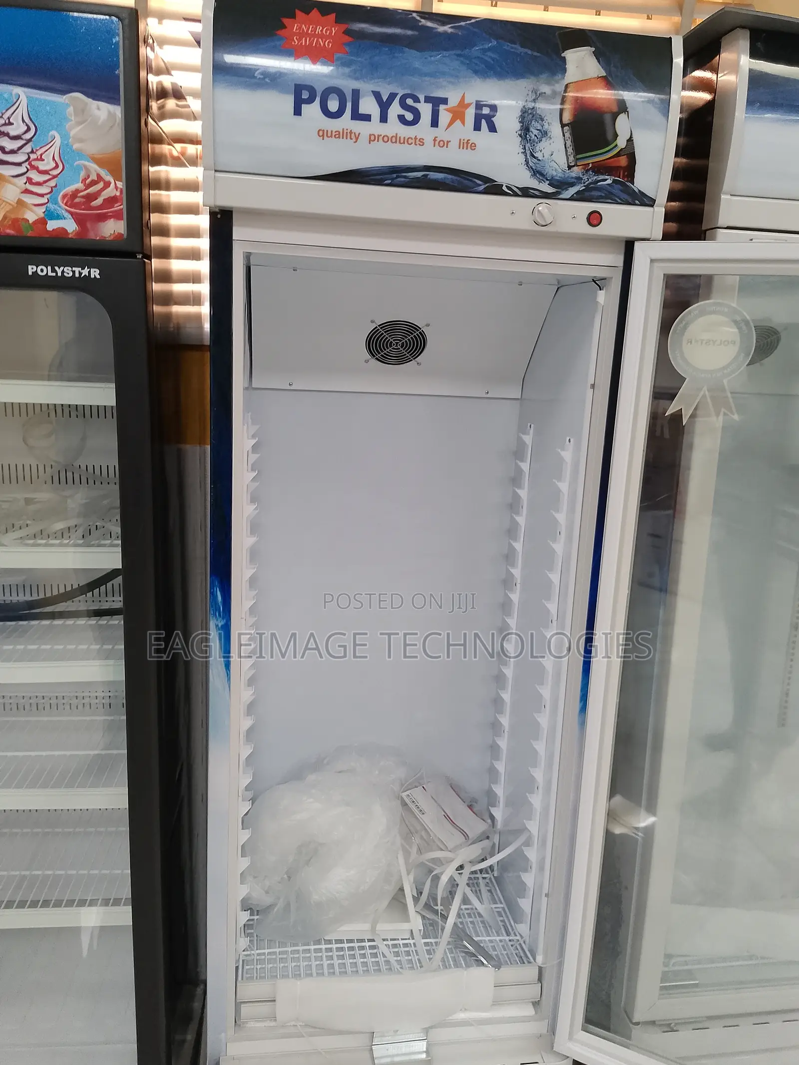Illuminated Polystar Pv-Sc465l Refrigerator