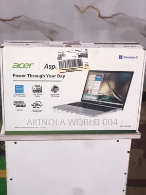 New Laptop Acer Aspire 3 A315-53 8GB Intel Core I3 SSD 256GB