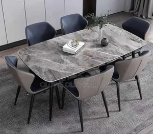Marble Dining Table Set of 6 Chairs, Beautiful Design