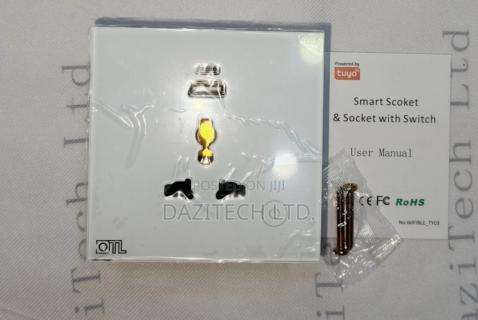 Tuya Smart Single Socket White