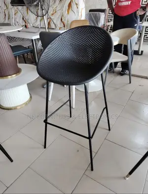 Plastic Seat and Metal Leg Bar Stools, Imported