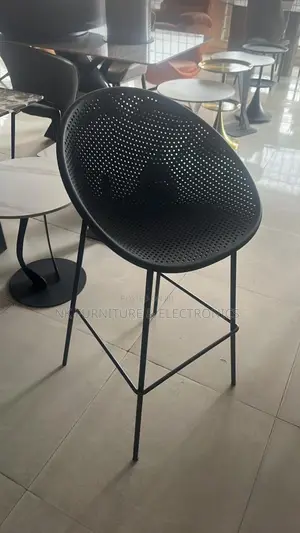 Plastic Seat and Metal Leg Bar Stools, Imported