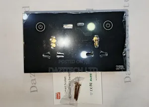 Tuya Smart Double Socket Black