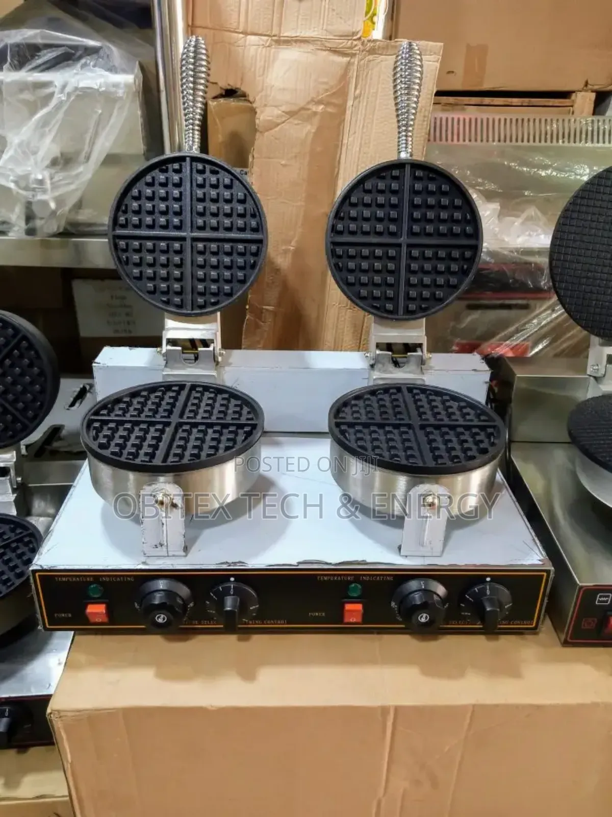 Double Round Waffle Maker