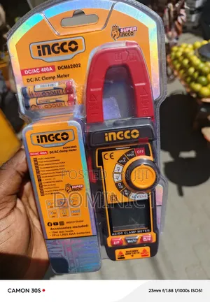 Ingco Ac/Dc Clamp Meter 400ams