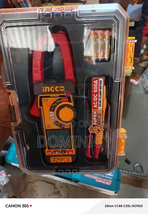 Ingco Clamp Meter Ac/Dc  600ams