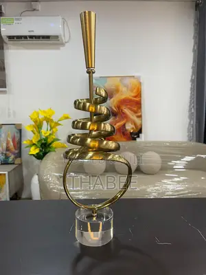 Metal Spiral Decor