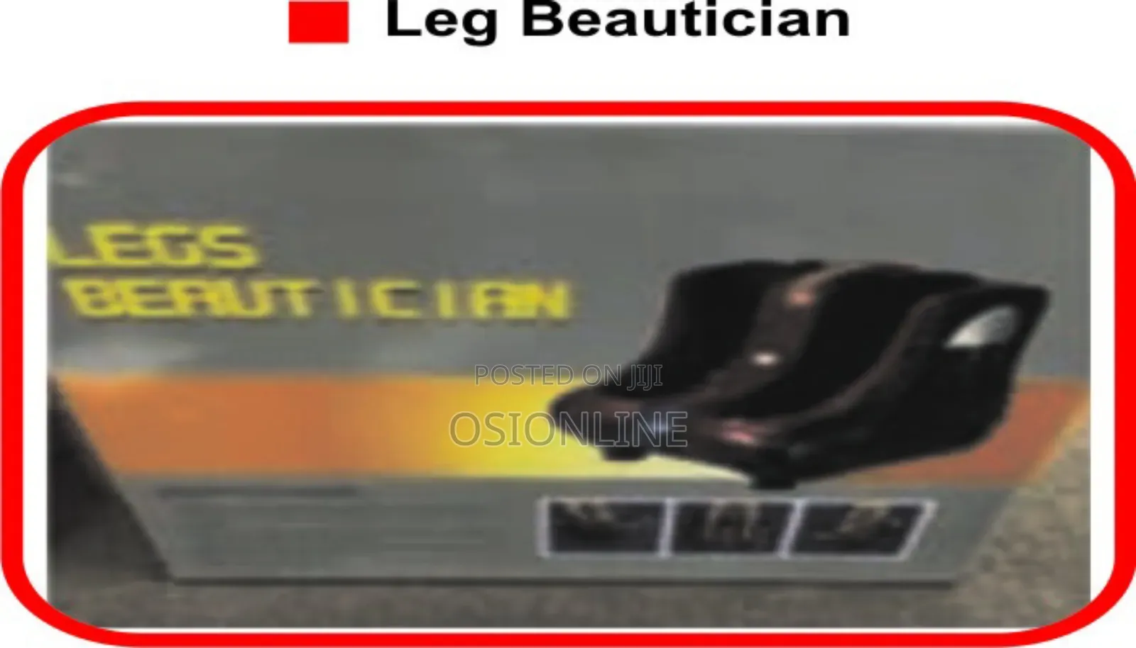 Leg Beautician