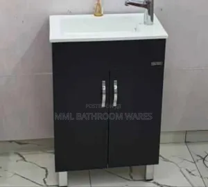 Black Cabinet Basin