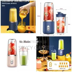 Powerful Rechargeable Juicer Blender With Extra Cup