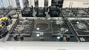 90cm Inverter in Built Electric and Gas Burner Gas Cooker