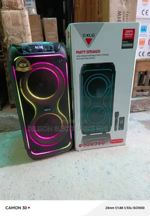 Super Bass Exlg Rechargeable Party Speaker