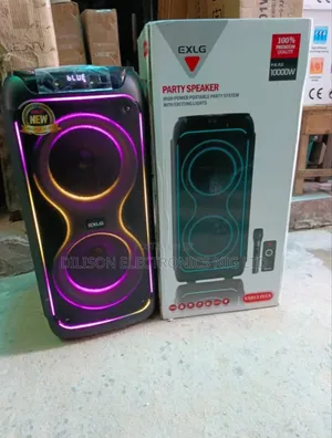 Exlg Rechargeable Speaker With Mic