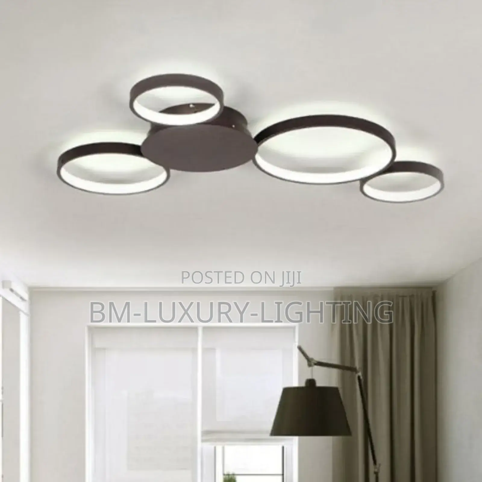 New Modern Led Ceiling Light Black/White