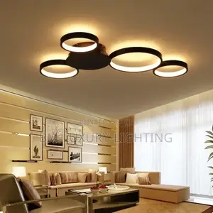 New Modern Led Ceiling Light Black/White
