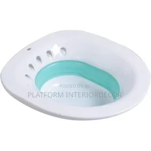 Sitz Bath Toilet Seat Collapsible Seat Sitz Foldable