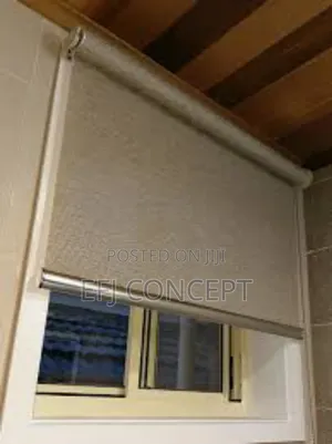 Roller Window Blind Brown