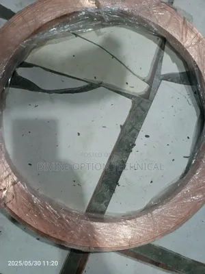 25mm Copper Bar – High Conductivity Solid Copper